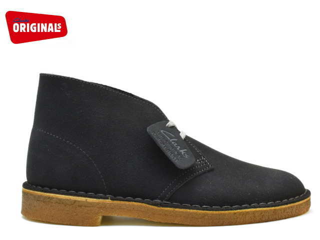 楽天市場】クラークス デザートブーツ ダークグレースエード CLARKS