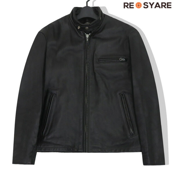 楽天市場】schott シングルライダースジャケット 44の通販