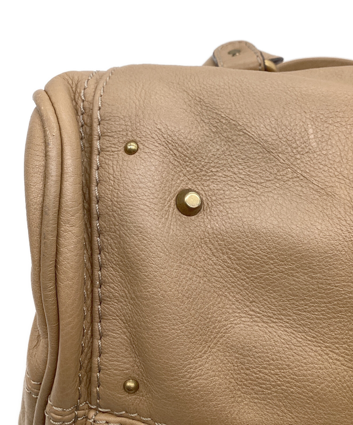 中古・古着通販】Chloe (クロエ) パディントン ハンドバッグ ブラウン