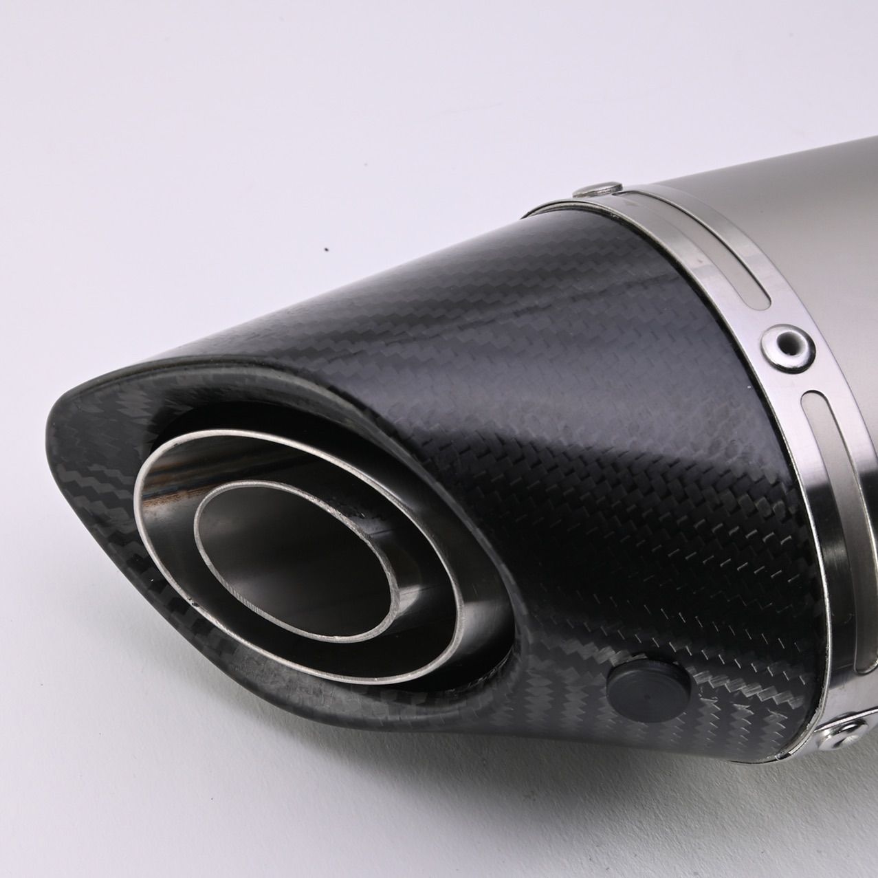 ダンモト スリップオン マフラー サイレンサー カーボン バイク