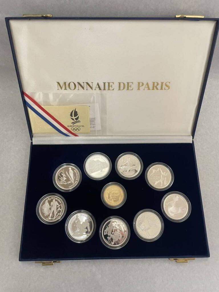 Yahoo!オークション -「アルベールビルオリンピック」(貨幣) の落札