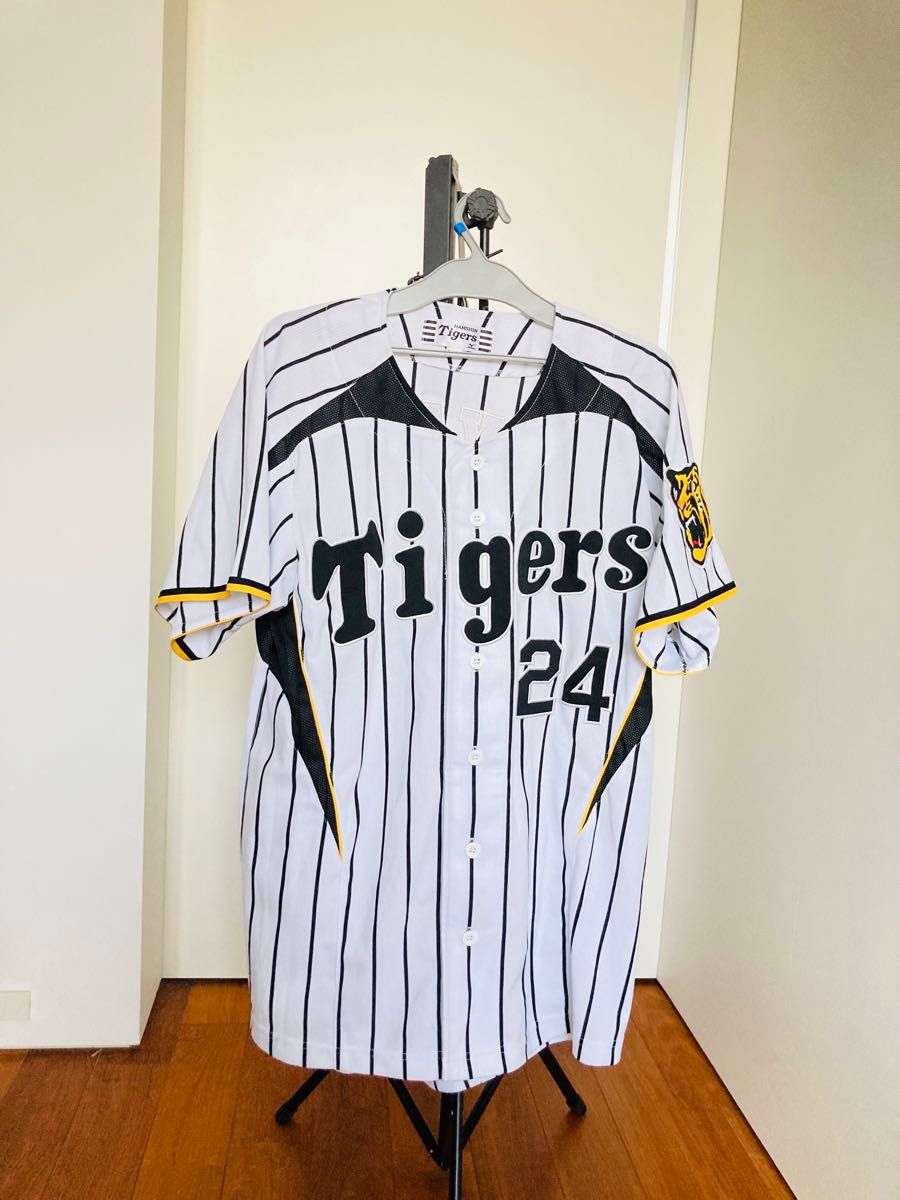 阪神タイガース 桧山 ユニフォーム 背番号24 ホーム ミズノ 阪神