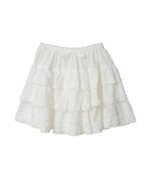 フリル使いティアードタブリエ（その他小物）｜PINK HOUSE（ピンク