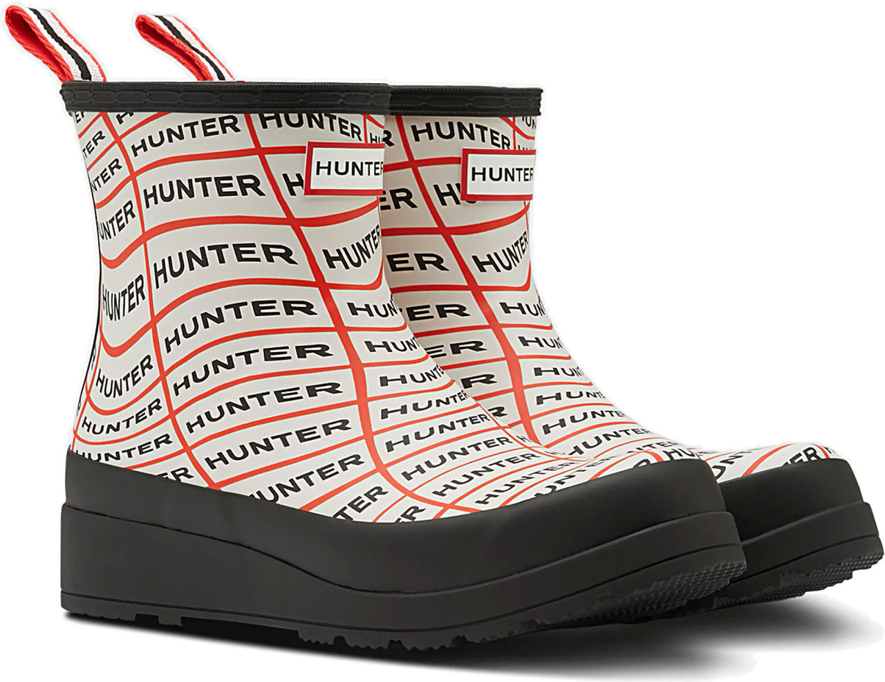 Hunter Women's Original Play Sonic Logo Short Rain Boot - FREE
