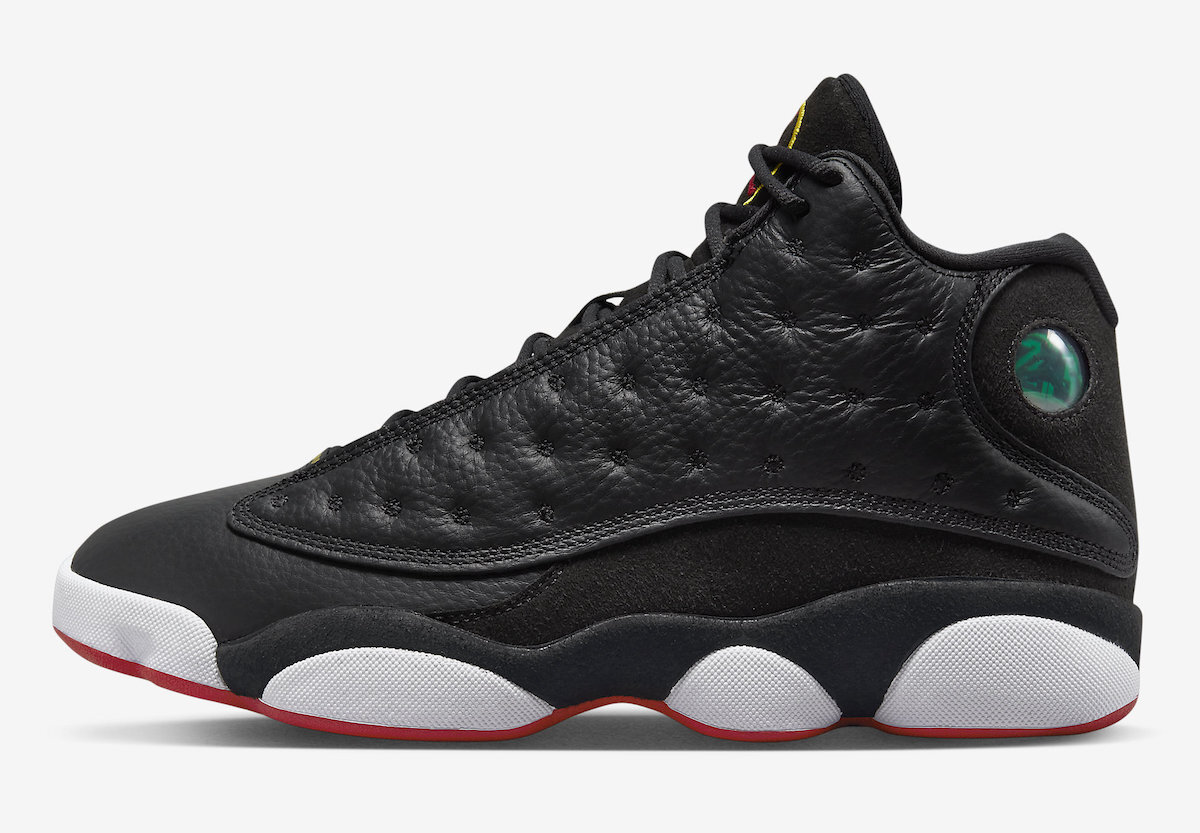 Nike Air Jordan Retro 13 Playoffs 2023 Black True Red White Mens
