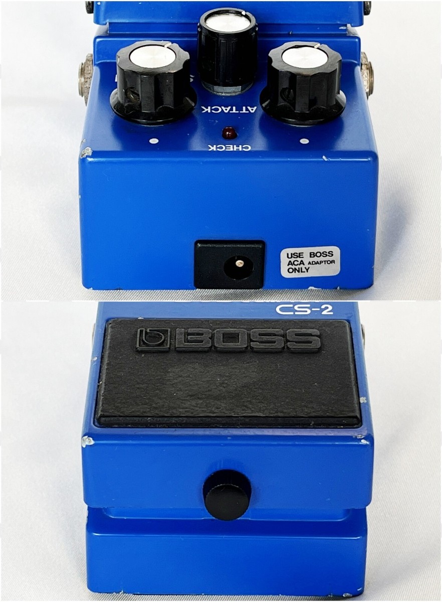 BOSS CS-2 Compression Sustainer 1983 Vintage Guitar Pedal Made in
