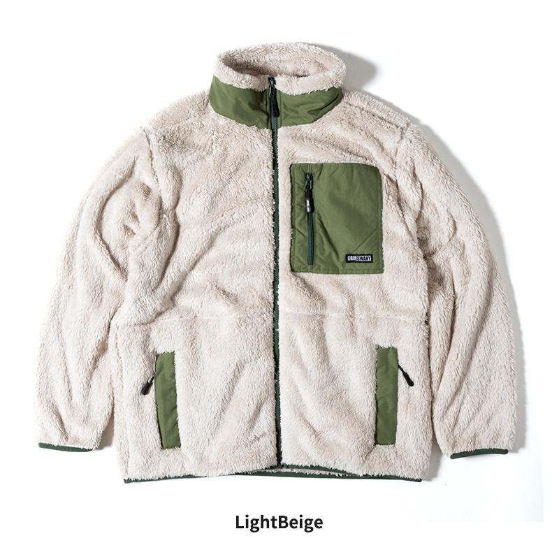 GRIP SWANY（グリップスワニー） メンズ ボア アウター コーラル