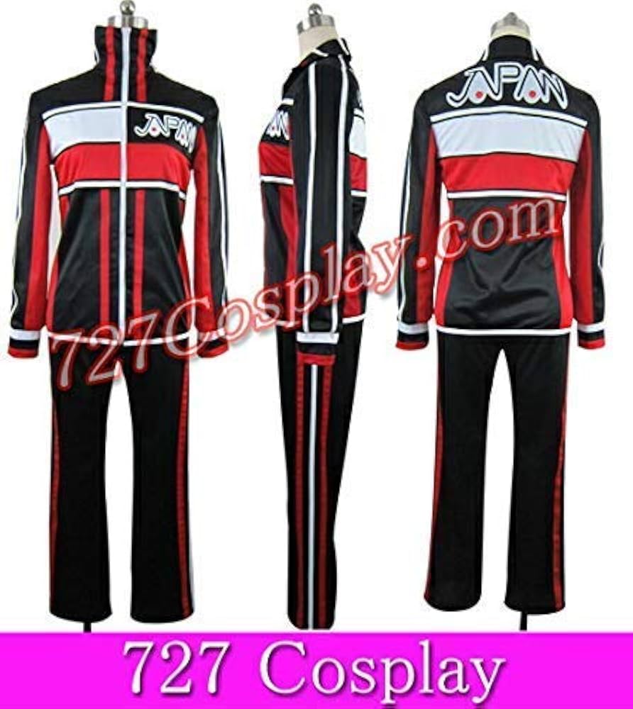 Amazon.co.jp: 新テニスの王子様U-17ジャージ黒コスプレ衣装 : ホビー