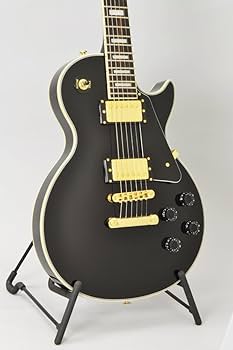 Amazon | BUSKER'S BLC300 BK レスポールカスタム ブラック 黒 エレキ