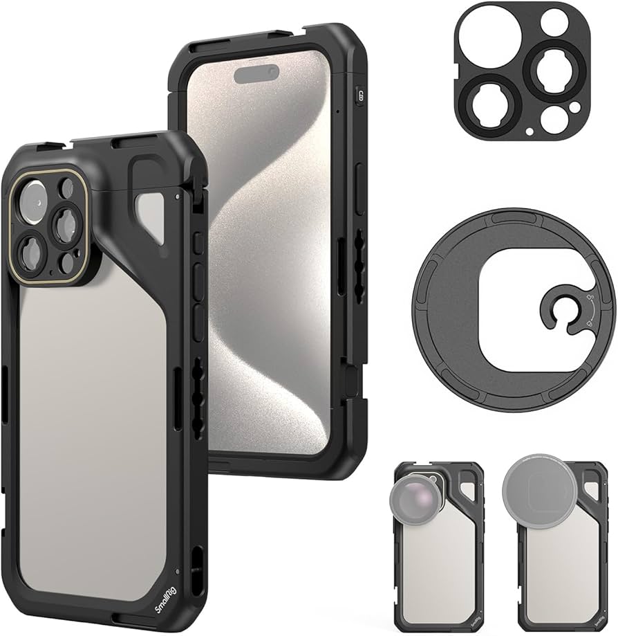 Amazon.co.jp: SmallRig スマホケージ iPhone対応 15 Pro Max専用 67mm