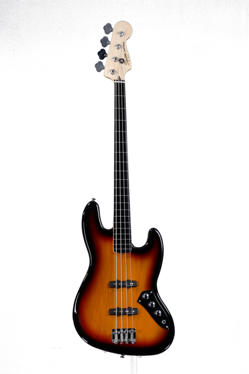 Squier Vintage Modified Jazz Bass Fretless - Sunburst | Sweetwater