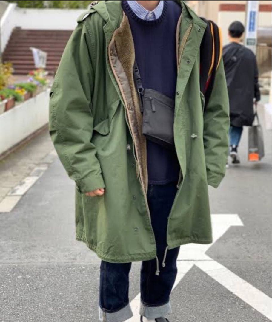 フレッドペリー　モッズコート パーカグリーン フード付き FRED PERRY（フレッドペリー） モッズコート M-51 FRED PERRY