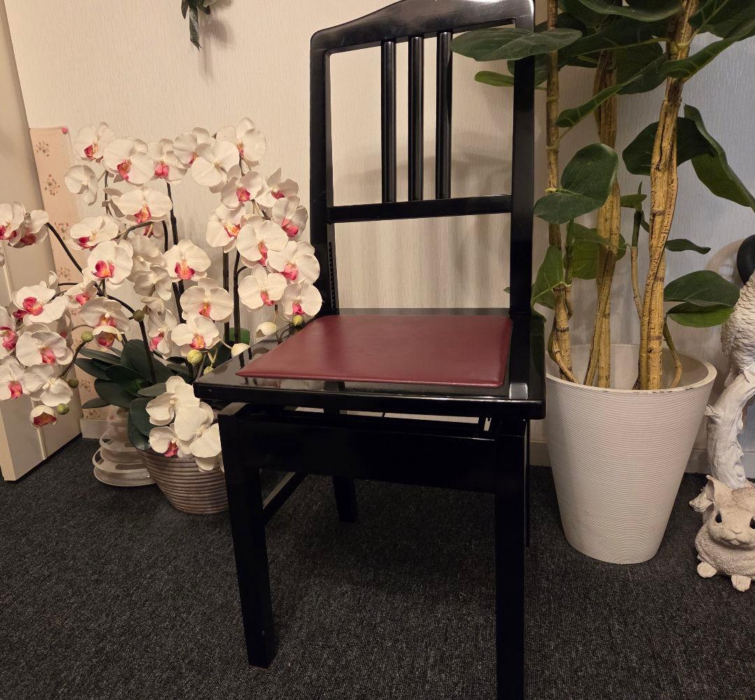 日本製 YAMAHA トムソン椅子 ピアノ椅子 高低自在椅子 ビンテージ Amazon.co.jp: YAMAHA ヤマハ No.5 背もたれ付 高低自在 ピアノ椅子