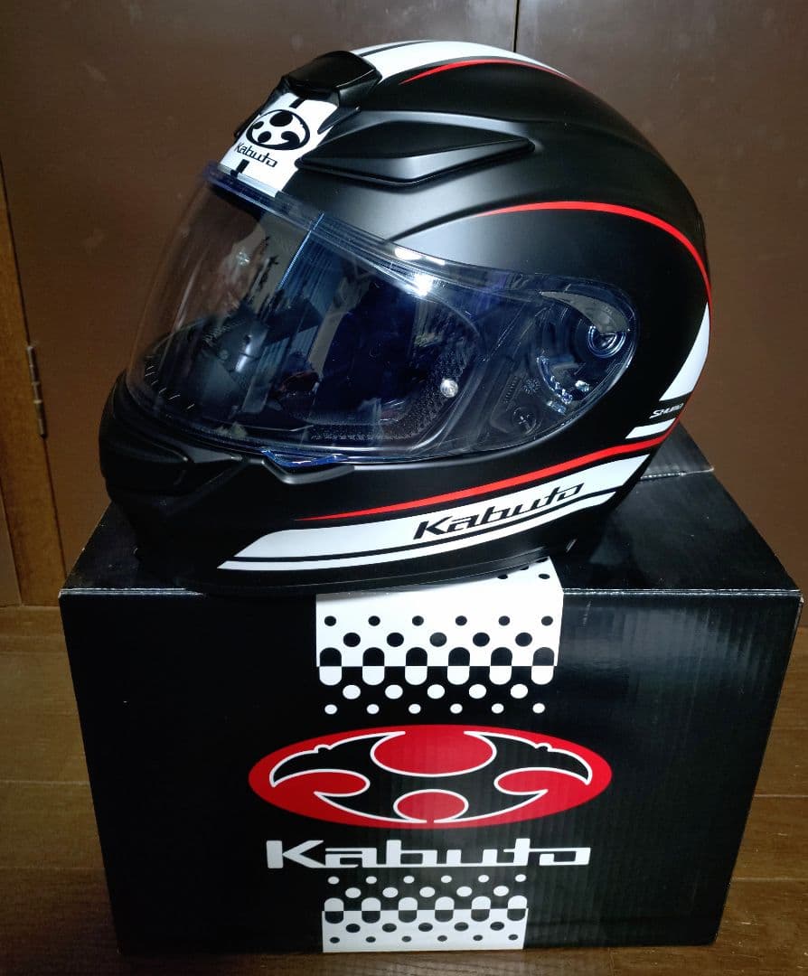 Kabuto フルフェイス　shuma シューマ　L~M カブト「シューマ ノヴァ」登場！ フルフェイスヘルメットSHUMAの最新