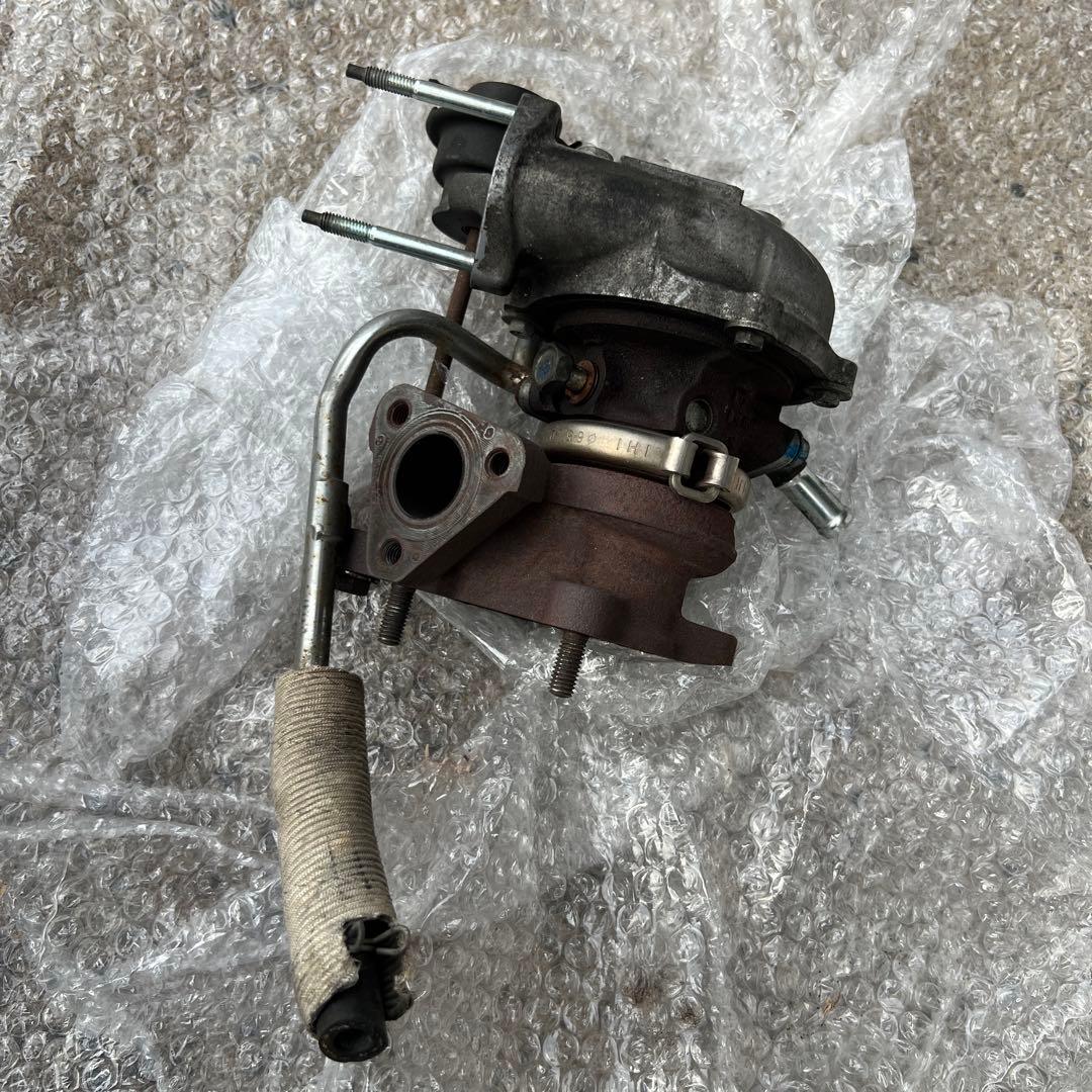 MH23 タービン 5万kmから取り外し タービンから異音不良タービン取り外し作業！（スズキ ワゴンR