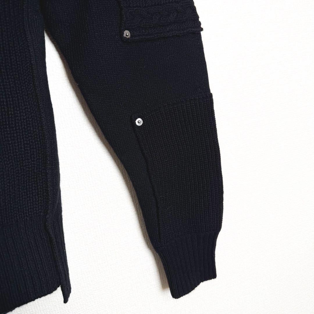 sacai サカイ パッチワークニット 再構築ニット - メルカリ