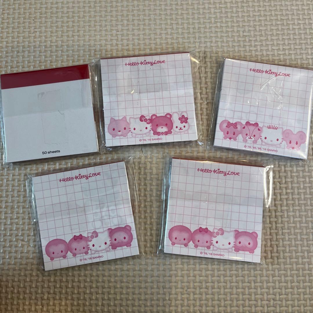 ハローキティ メモ帳 サンリオ まとめ売り - メルカリ