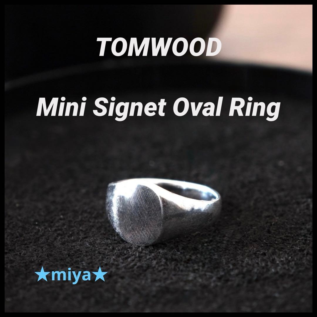 TOMWOOD / Mini Signet Oval Ring / 50 リング Mini Signet Oval - Tom Wood Project Official Online Store