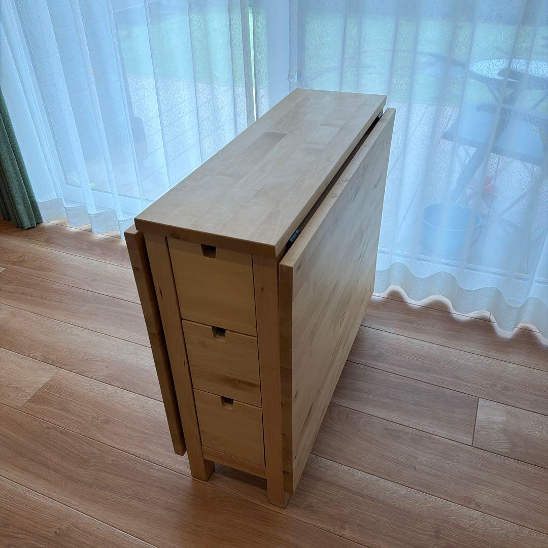 イケア NORDEN ノールデン 折りたたみテーブル - メルカリ