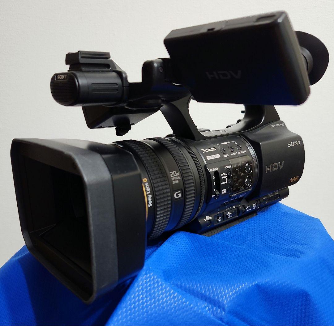 SONY HDV業務用ビデオカメラHVR-Z5J　【ジャンク】 中古品】SONY HVR-Z5J HDVカムコーダー(ジャンク品) - 業務用撮影