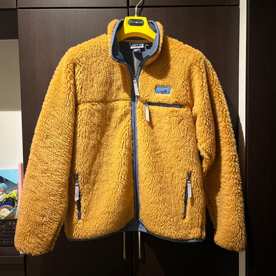 パタゴニア 50周年 ナチュラル ブレンド レトロ カーディガン マンゴー